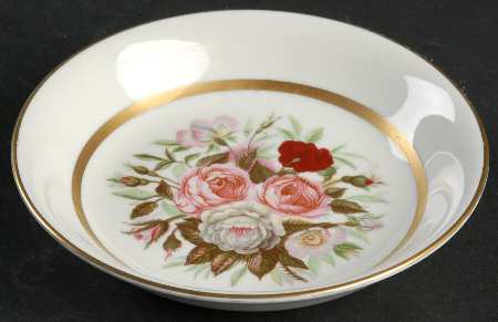 Lady Lee (Gold Trim) Fruit/Dessert (Sauce) Bowl