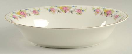 Linda 10" Oval Vegetable Bowl