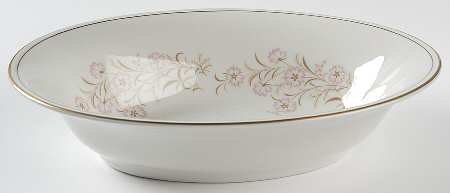 Love Lace 9" Oval Vegetable Bowl by Royal Jackson