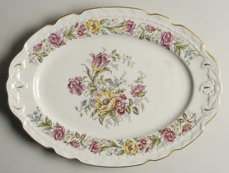 Lord Mayfair 12" Oval Serving Platter