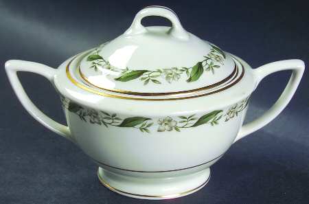 Magnolia Sugar Bowl & Lid