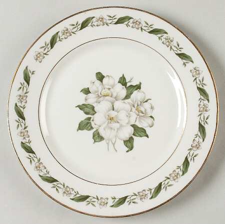 Magnolia Salad Plate
