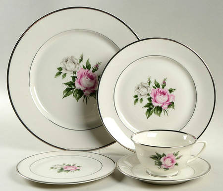 Margaret Rose 5 Piece Place Setting