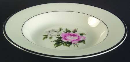 Margaret Rose Rim Soup Bowl