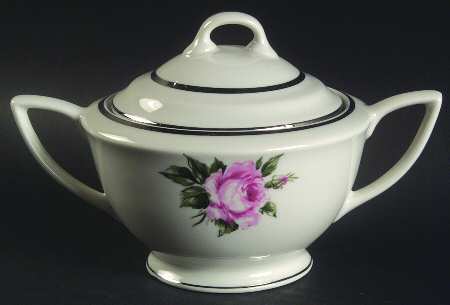 Margaret Rose Sugar Bowl & Lid