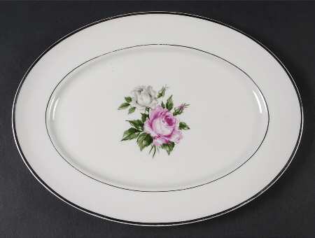 Margaret Rose 11" Oval Serving Platter