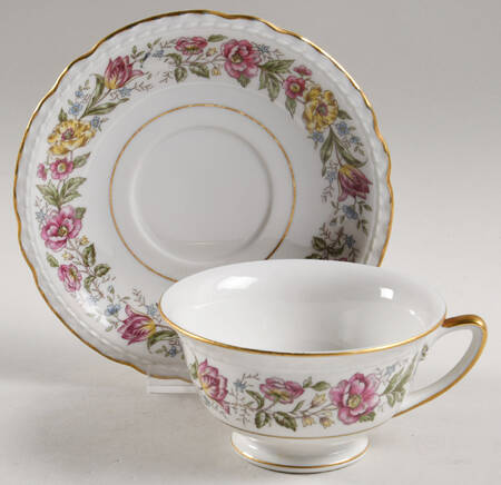 Maysong Footed Cup & Saucer Set