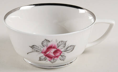 Normandy Rose Footed Cup