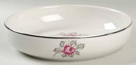 Normandy Rose 8" Round Vegetable Bowl