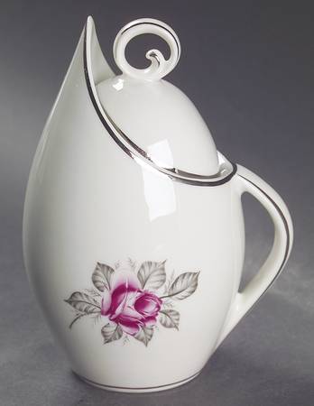 Normandy Rose Sugar Bowl & Lid