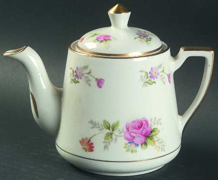 Lord Patterson (Smooth Edge) Individual Teapot & Lid