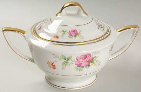 Lord Patterson (Smooth Edge) Sugar Bowl & Lid