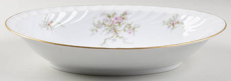 Priscilla 11" Oval Vegetable Bowl