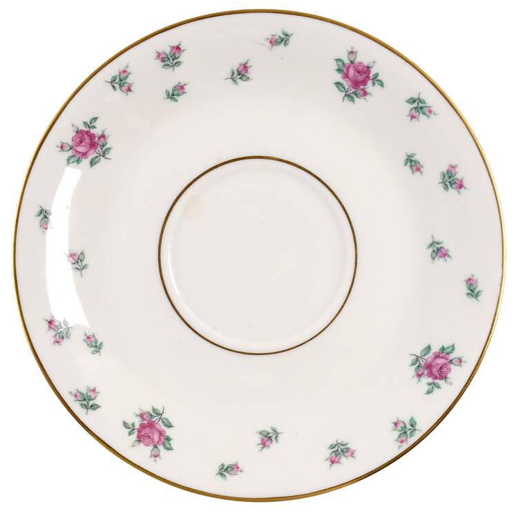 Rambler Rose Saucer