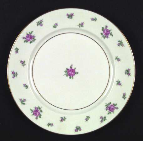 Rambler Rose Salad Plate