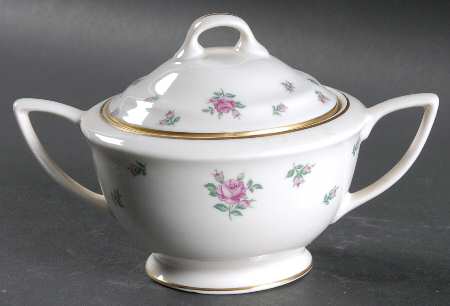 Rambler Rose Sugar Bowl & Lid