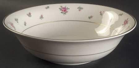 Rambler Rose 9" Round Vegetable Bowl