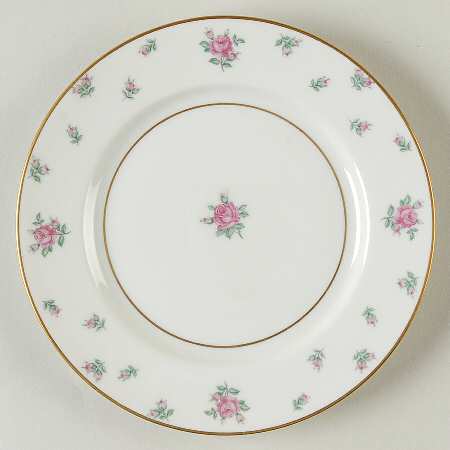 Rambler Rose Bread & Butter Plate