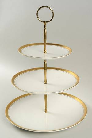 Regency 2000 3-Tiered Serving Tray (DP, SP, BB)