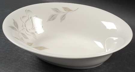Rose Fantasy 10" Oval Vegetable Bowl