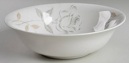 Rose Fantasy 9" Round Vegetable Bowl