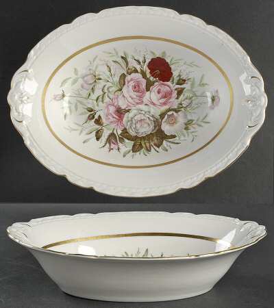 ROJ22 10" Oval Vegetable Bowl