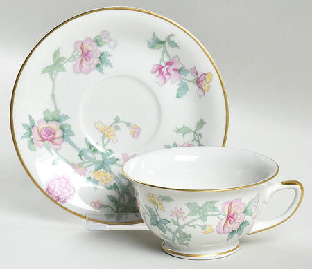 ROJ44 Footed Cup & Saucer Set