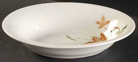 Sugar Maple 10" Oval Vegetable Bowl