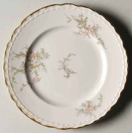 Sandra (Gold Trim) Bread & Butter Plate