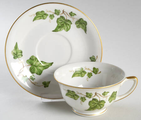 Springtime (Smooth) Footed Cup & Saucer Set