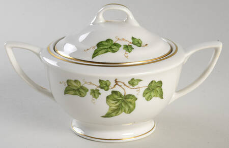 Springtime (Smooth) Sugar Bowl & Lid