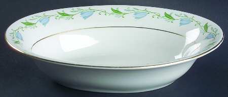 Sylvia 10" Oval Vegetable Bowl