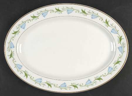 Sylvia 13" Oval Serving Platter