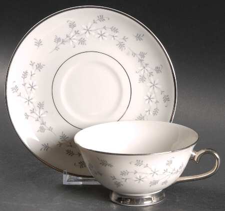 Symphony Footed Cup & Saucer Set