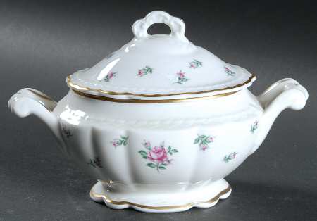 Trousseau Rose Sugar Bowl & Lid