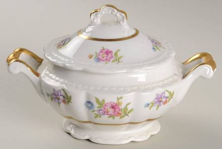 Victorian Sugar Bowl & Lid