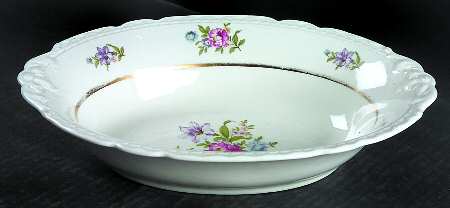Victorian 10" Oval Vegetable Bowl