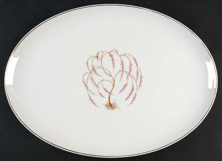 Willow Wind 15" Oval Serving Platter