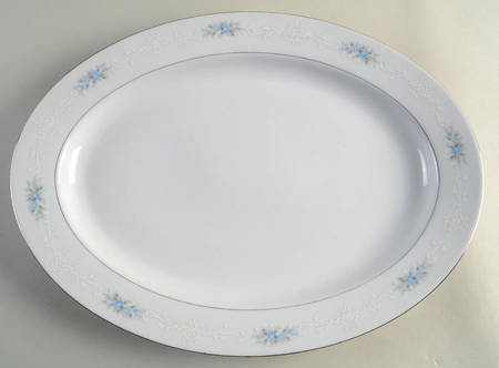 Alice 12" Oval Serving Platter