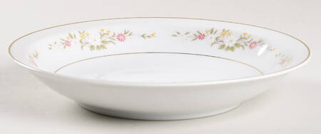 Bouquet Rim Soup Bowl