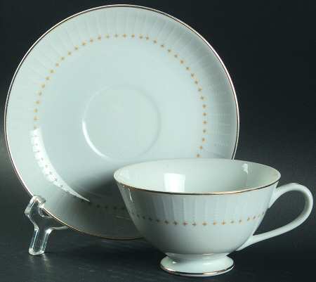Caprice Footed Cup & Saucer Set