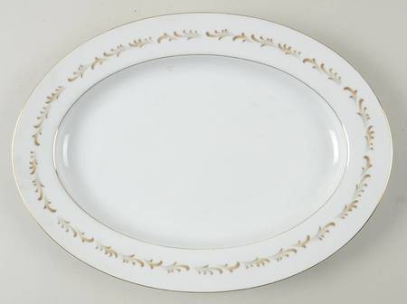 Chantilly 12" Oval Serving Platter