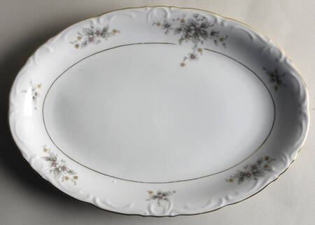 Charlotte 12" Oval Serving Platter by Royal M-Mita