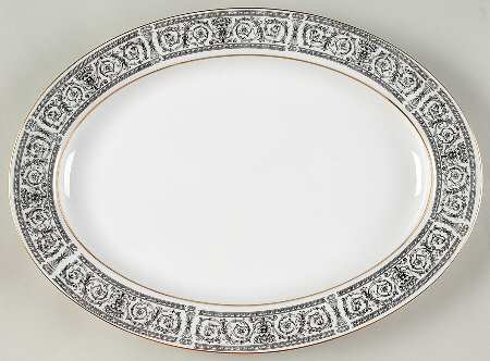 Empire 16" Oval Serving Platter by Royal M-Mita
