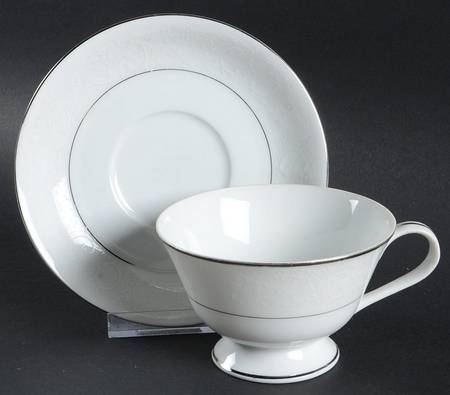 Fairfield Footed Cup & Saucer Set