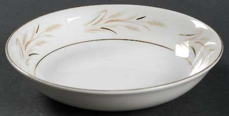 Gold Wheat Fruit/Dessert (Sauce) Bowl