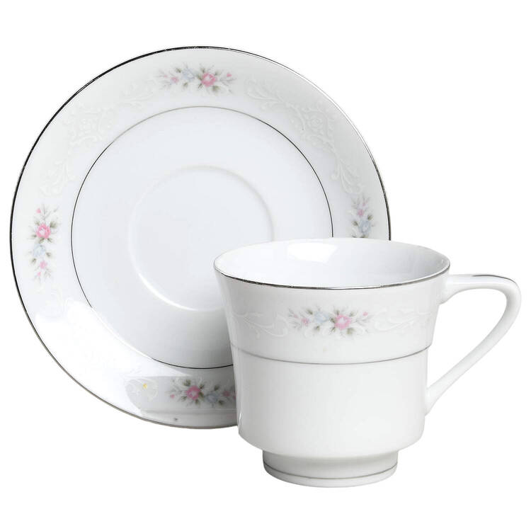 Joanne Footed Cup & Saucer Set by Royal M-Mita
