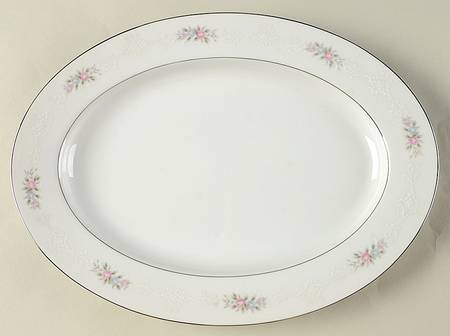Joanne 12" Oval Serving Platter