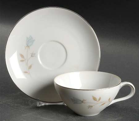 Karina Flat Cup & Saucer Set