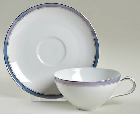 Kent Flat Cup & Saucer Set